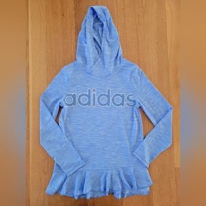 Girls size medium 10-12 hooded Adidas shirt